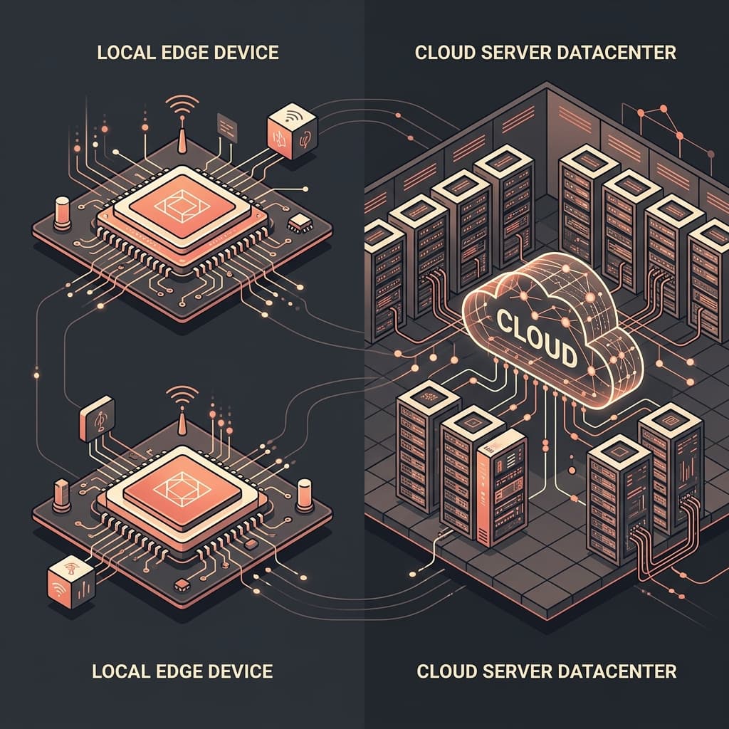 Edge-KI vs. Cloud-KI: Die Wahl der richtigen Architektur für Unternehmenssysteme