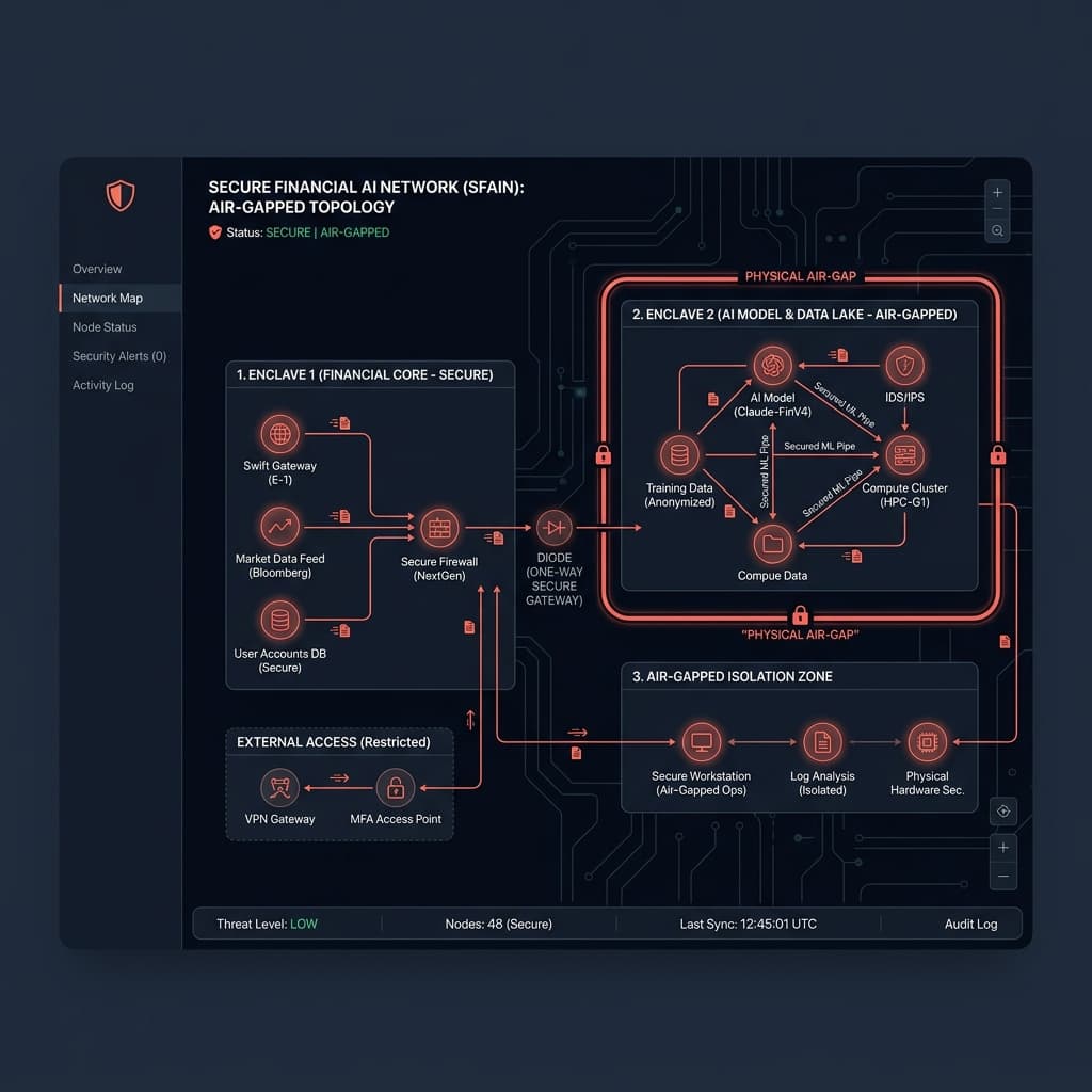 AI Deployment in Air-Gapped Financial Networks: A Practical Architecture Guide